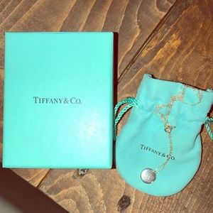 Tiffany & Co. “K” Initial Necklace